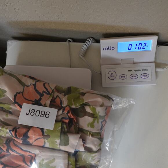 Tory Burch Dress Womens 4 Derrick Poplin Shirt Dress Pink Poppies Bloom Floral - Picture 12 of 12